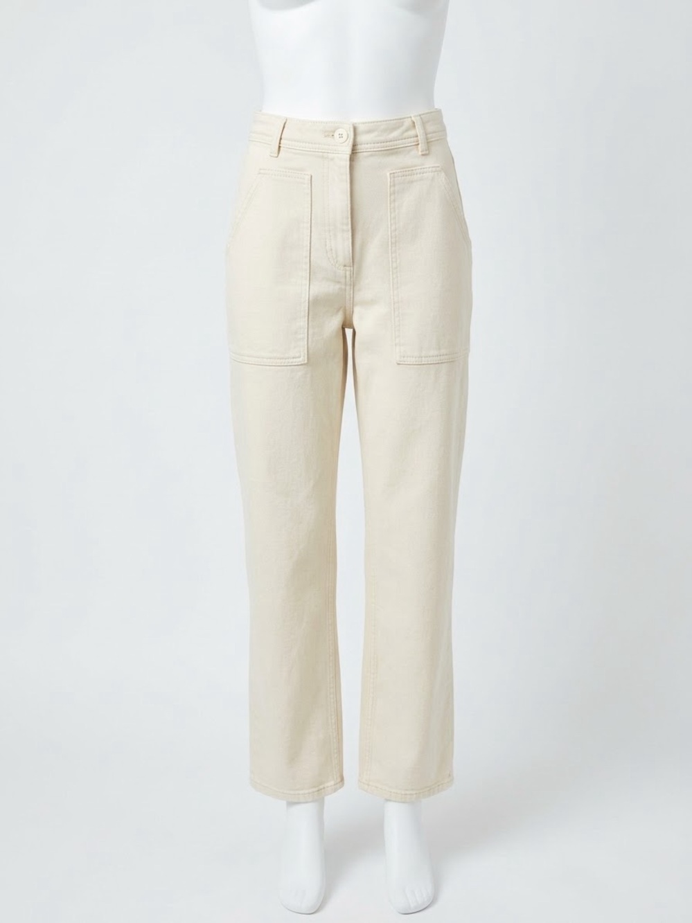 NWOT Wilfred Free Modern Utility Pant - GD Flax Beige Size 0